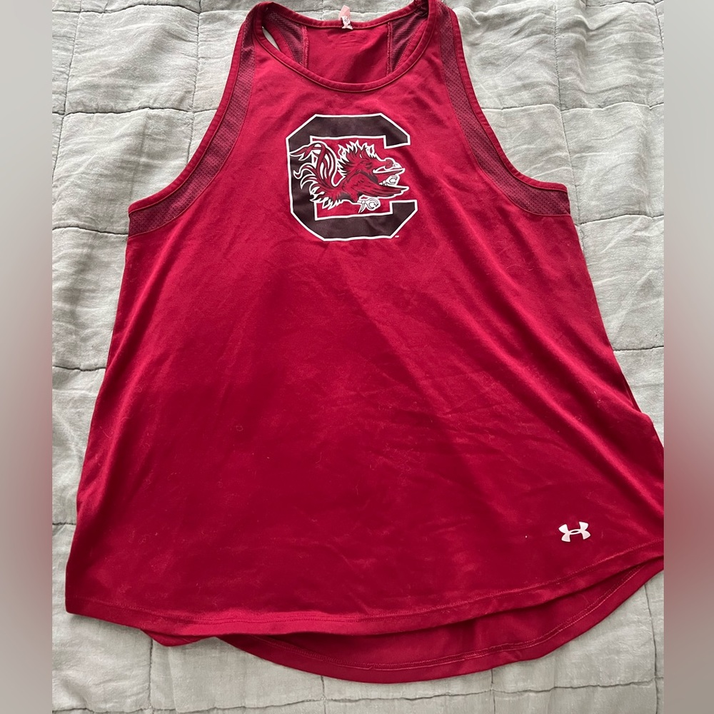 Under Armour Carolina Gamecocks Athletic Tank Top